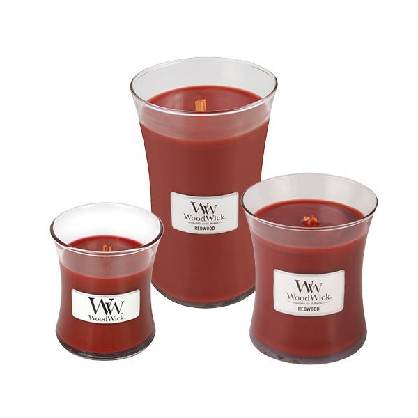 WoodWick Candles Redwood scented candles will definitely warm your home this Valentine's Day.